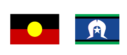 Torres straight islander and Aboriginal flag